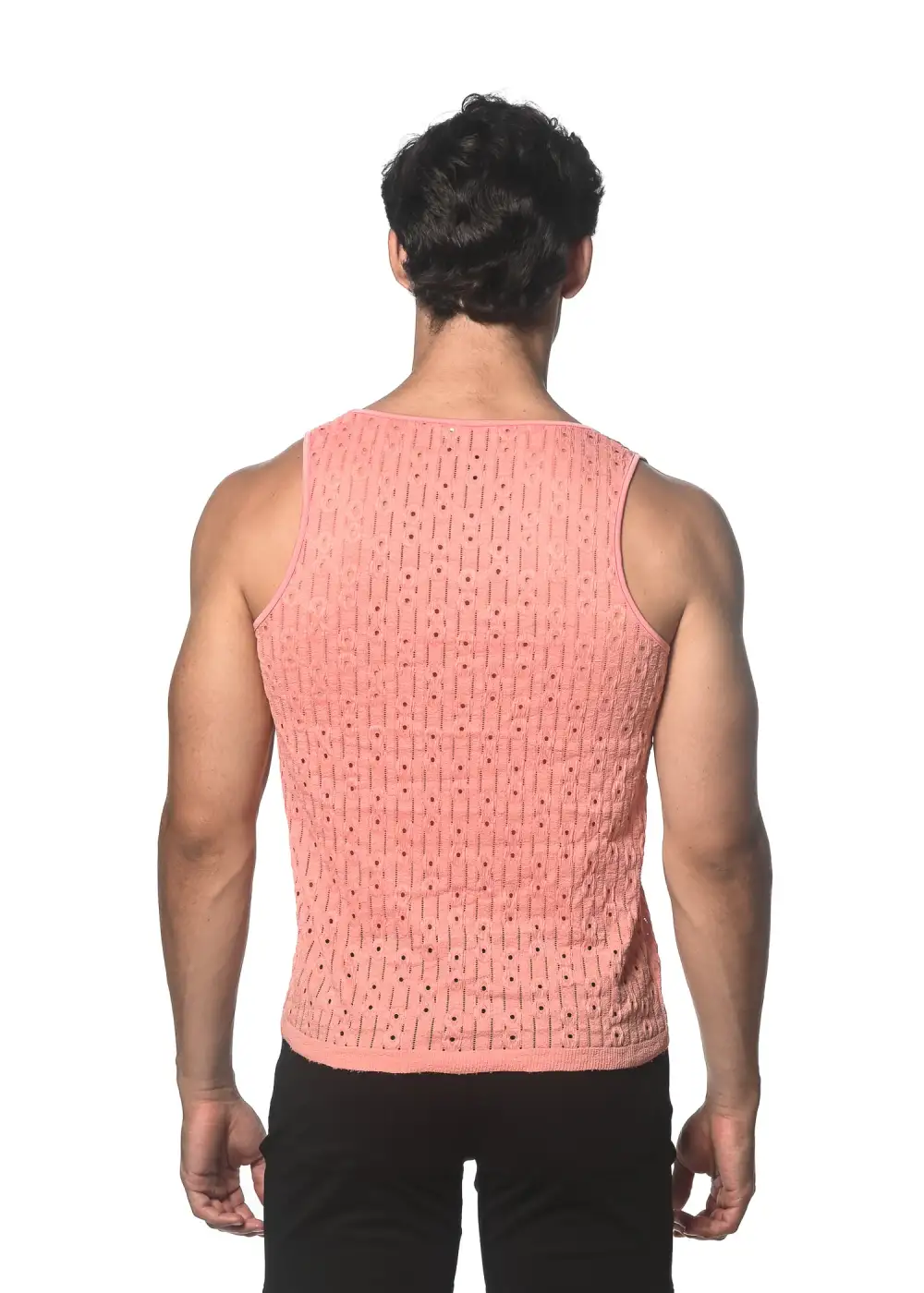 Understated Textured Knit Tank Top