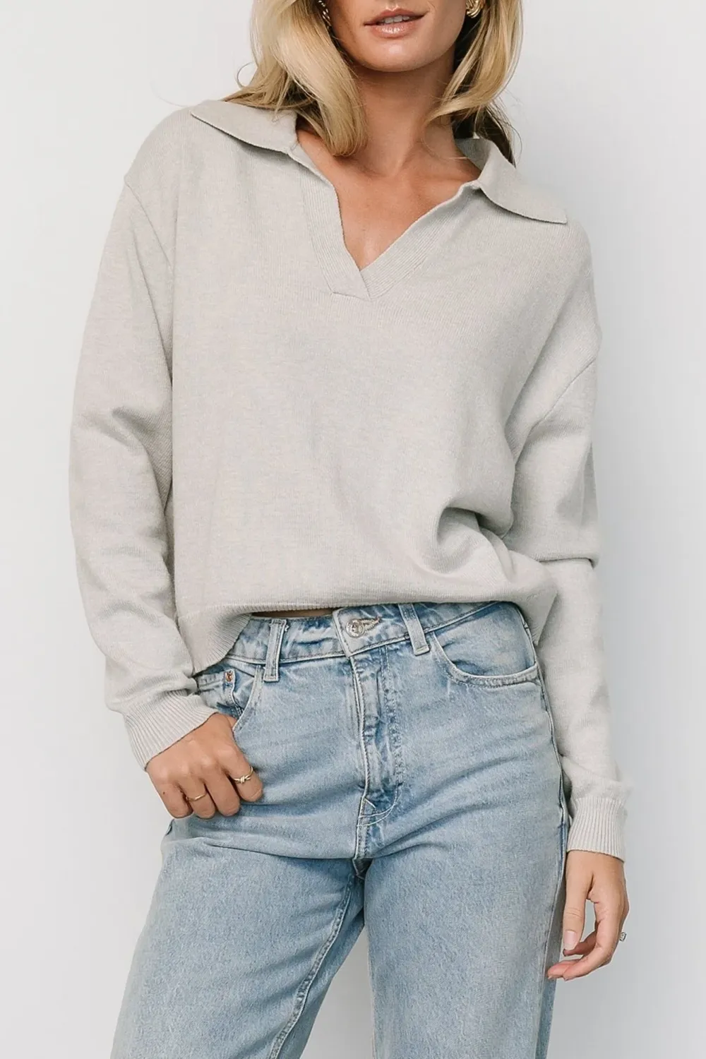 Minimalist Versatile Breathabledesign Sense V-Neck Top