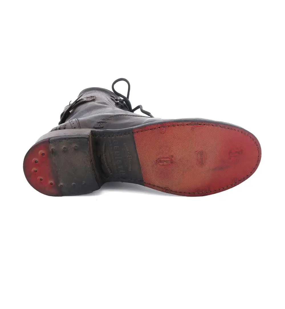 Wingtip Lace-Up Combat Boots
