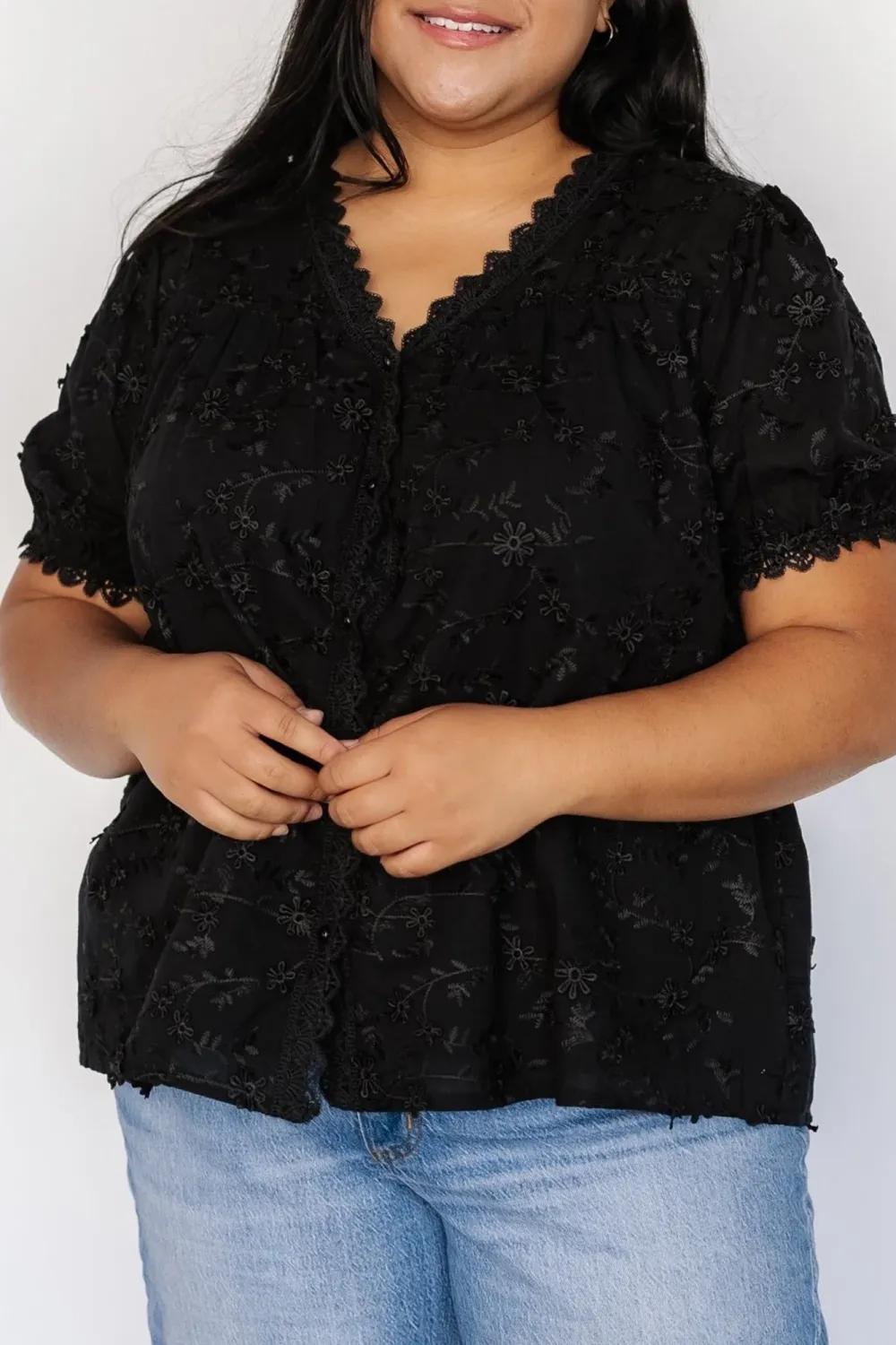 Design Sense Plush Lace Comfortable Shirt