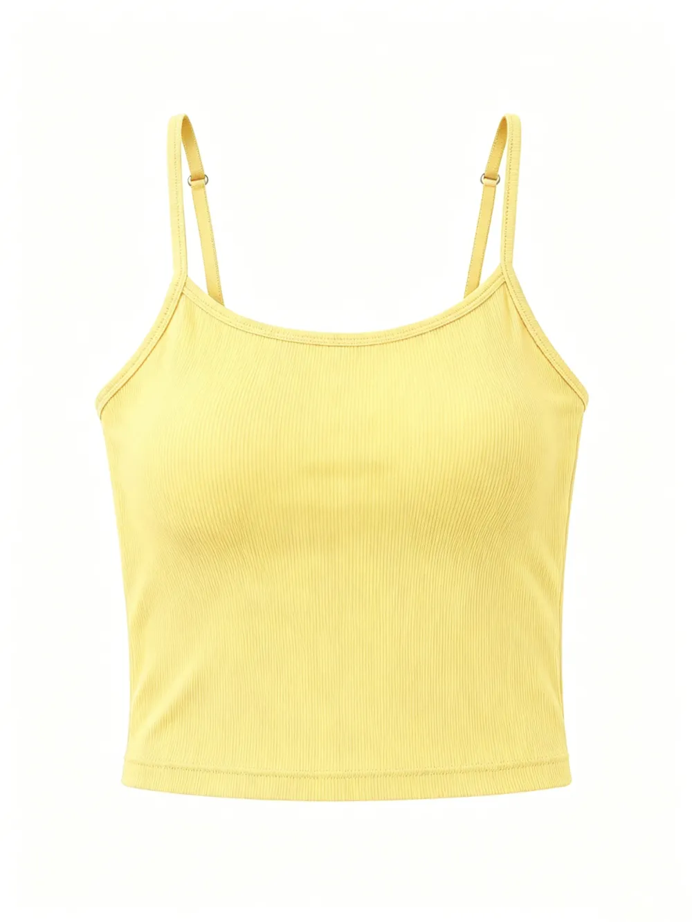 Women's Solid Ribbed Cami Tank Top