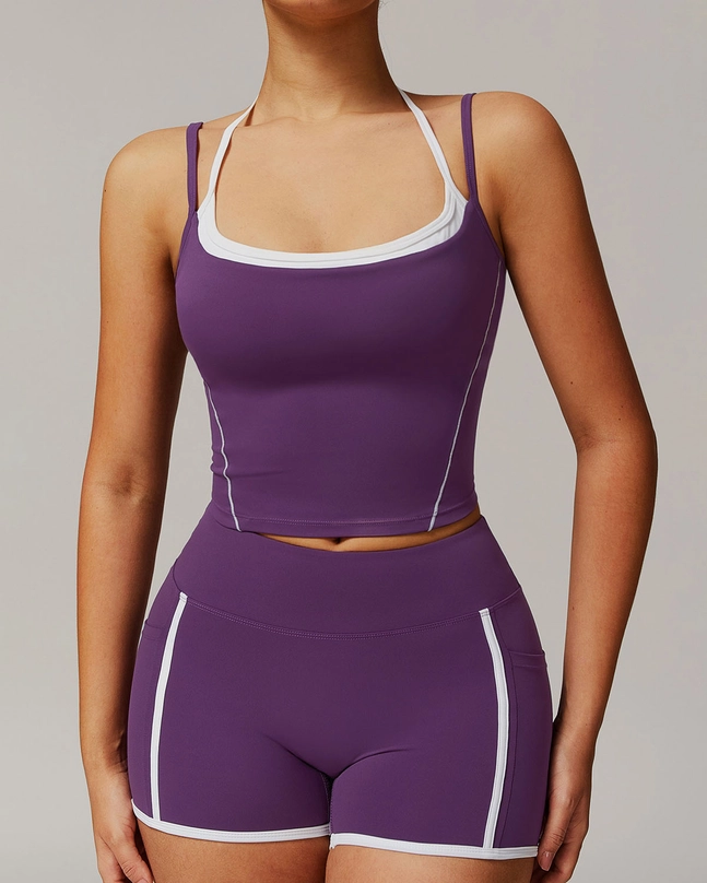 Adjustable Halter Sports Tank