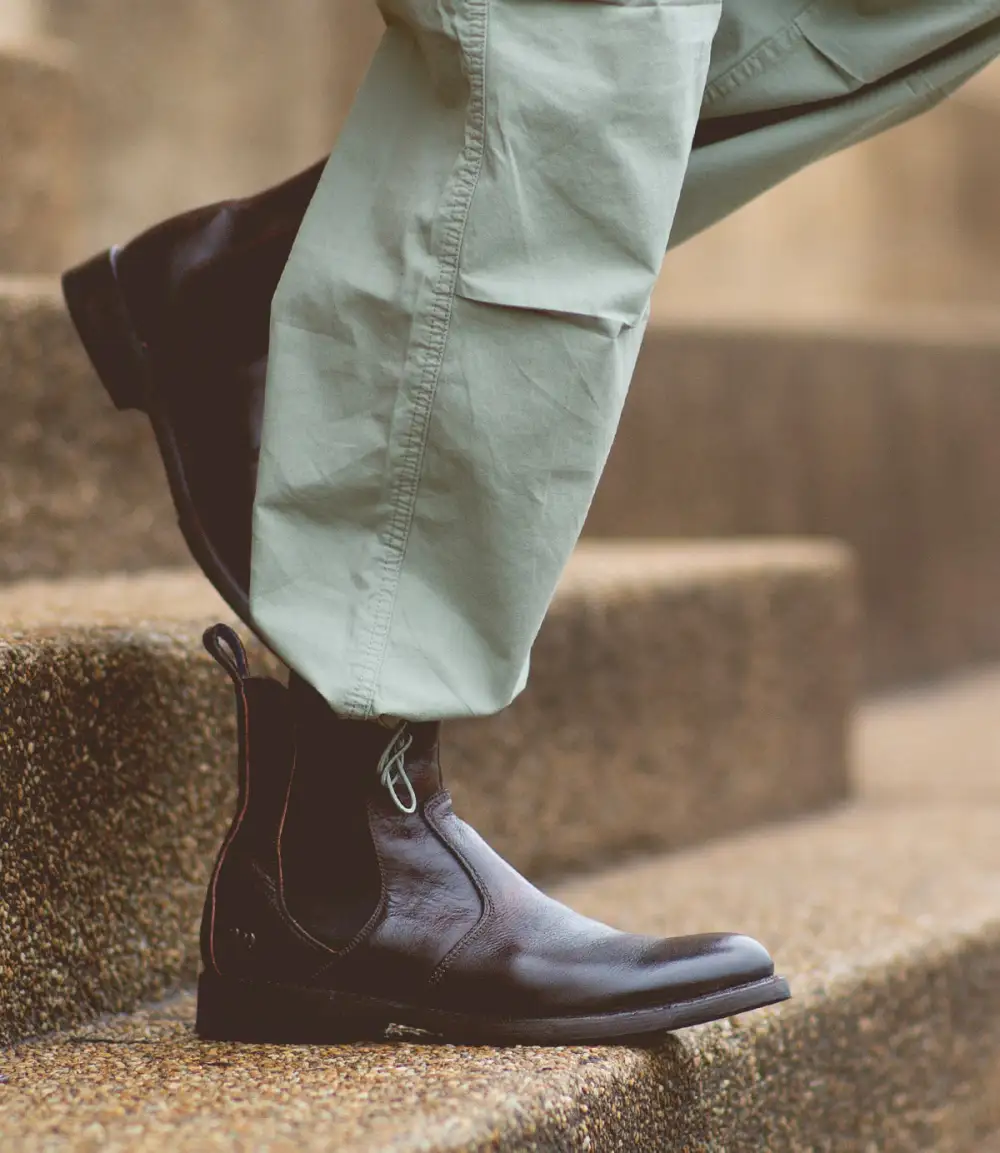 Chelsea Welted Leather Rugged Ankle Boots