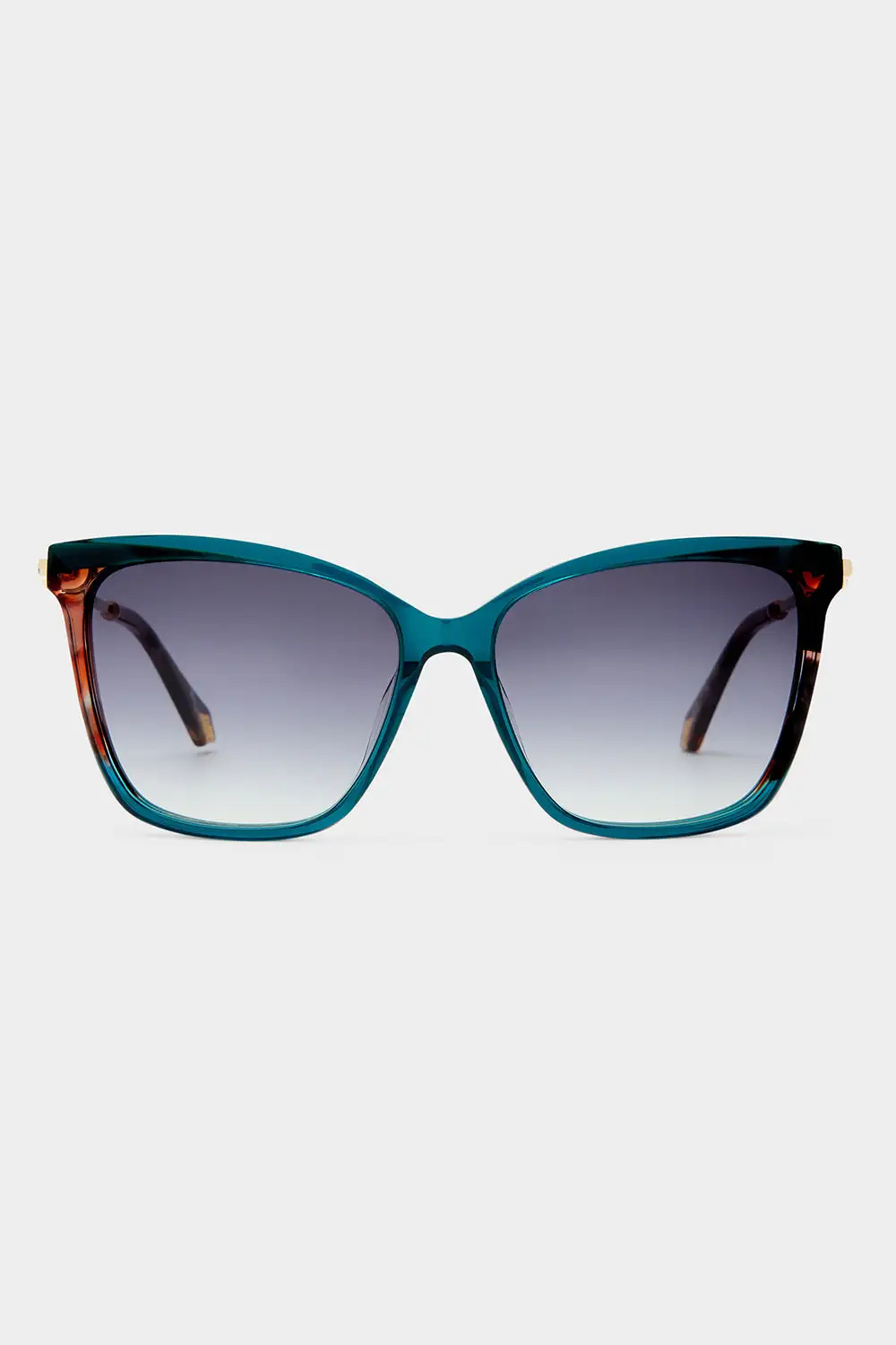 Floral Print Detail Sunglasses