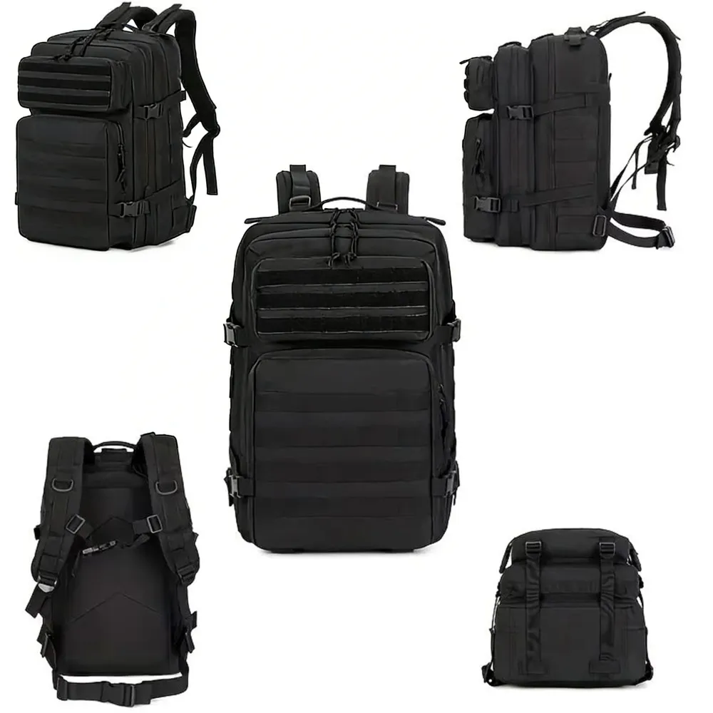 45L Military Tactical Backpacks For Men Army Camping Hiking Trekking Daypack Bug Out Bag