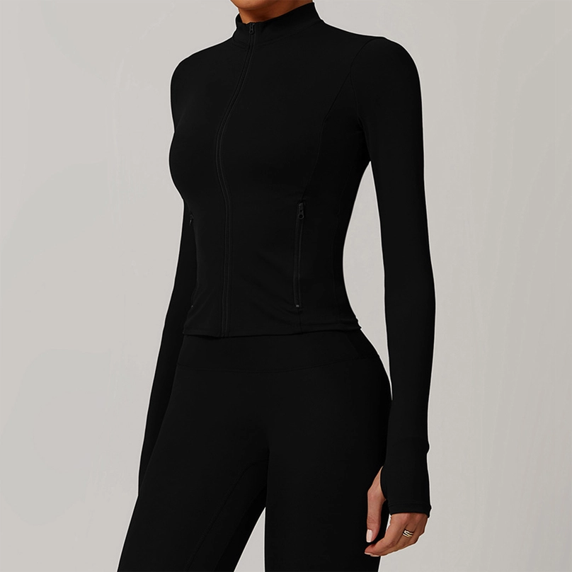 Full Zip Active Jacket with Pockets