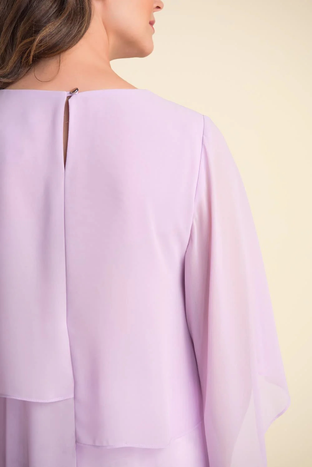 Lavender Asymmetric Layered Tunic