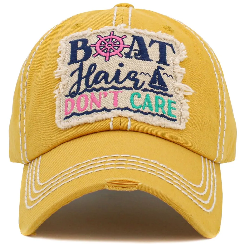 Casual Boat Graphic Cap