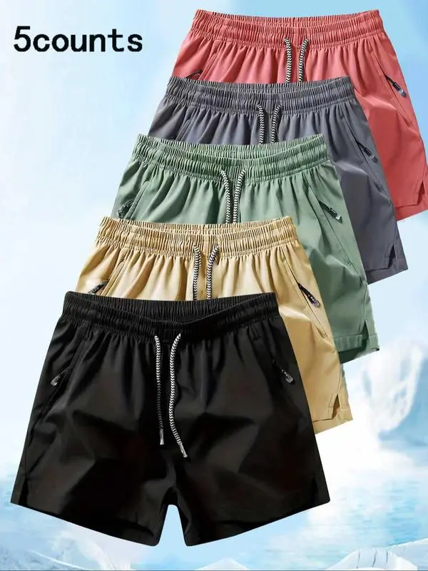 Sport Shorts – Quick-Dry Gym Shorts with Zipper Pockets (Just $3 Each!)