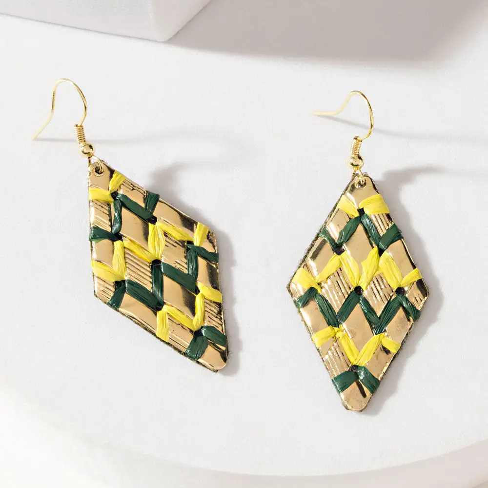 Distinctive Linear Artful Statement Earrings