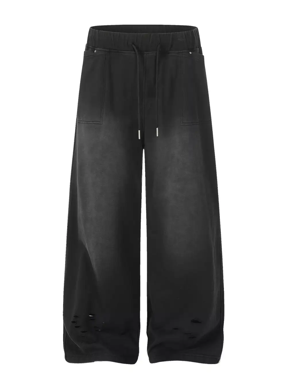 Refined Men's Wide Leg Drawstring Pants