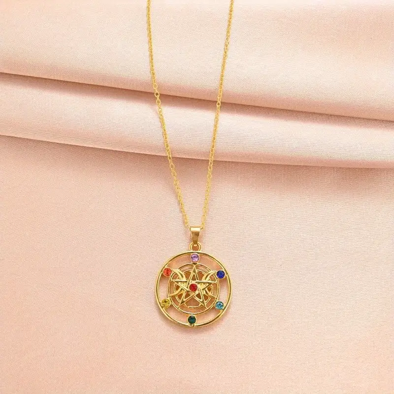 Round Pendant Necklace