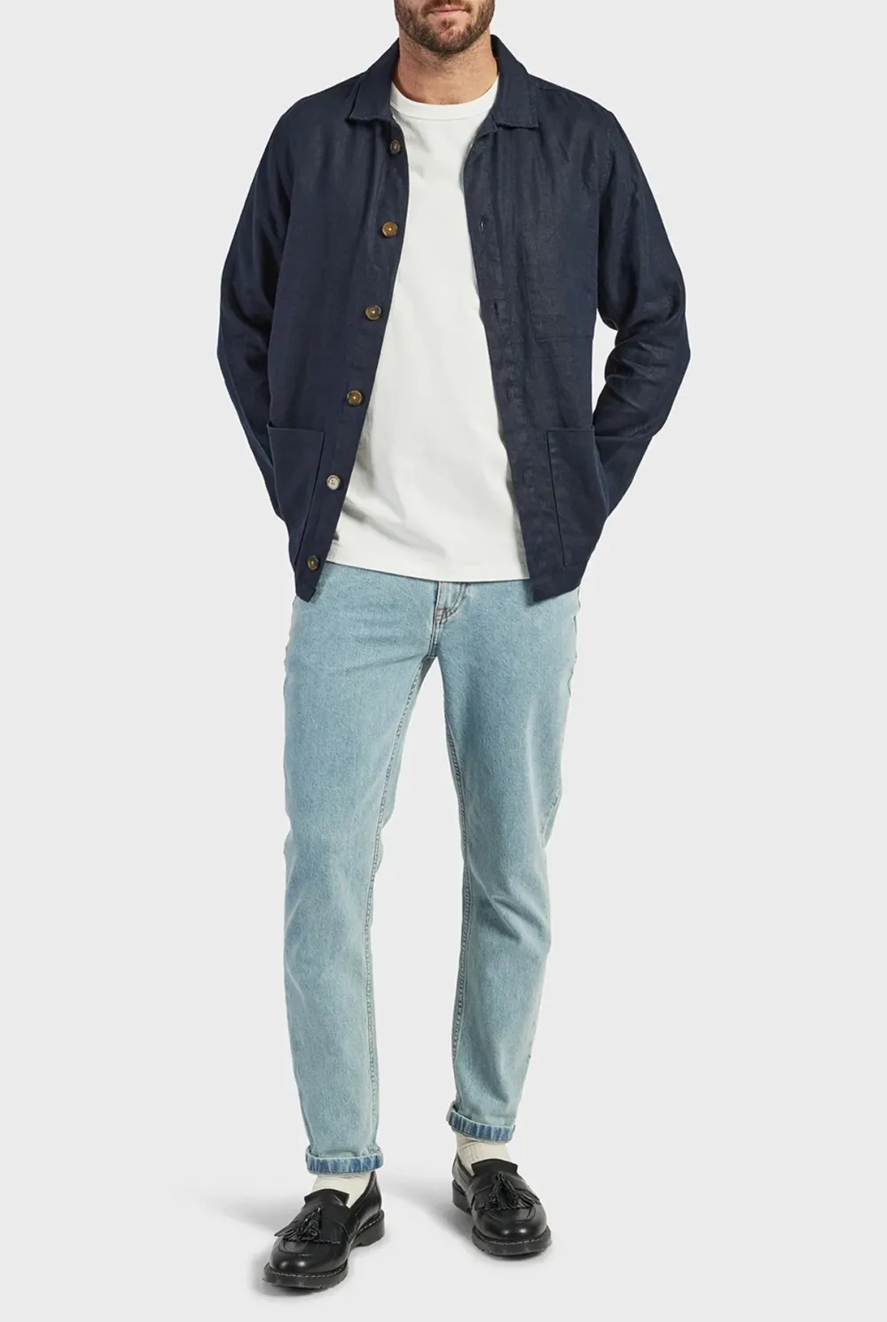 Rory Overshirt- Navy