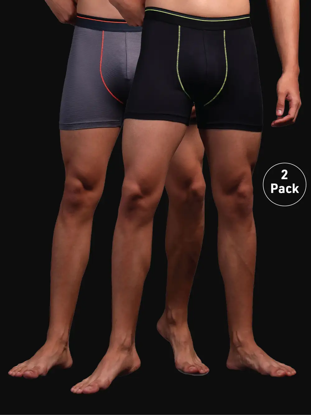 Refined Stretch Colorblock Multipack Trunks