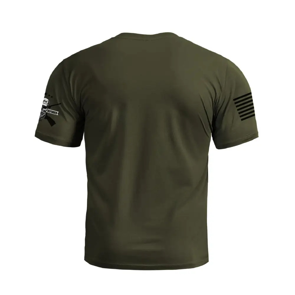 USA FLAG FISHING WATERPROOF GRAPHIC TEE