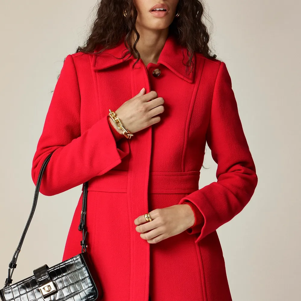 Topcoat Double-Cloth Wool Blend