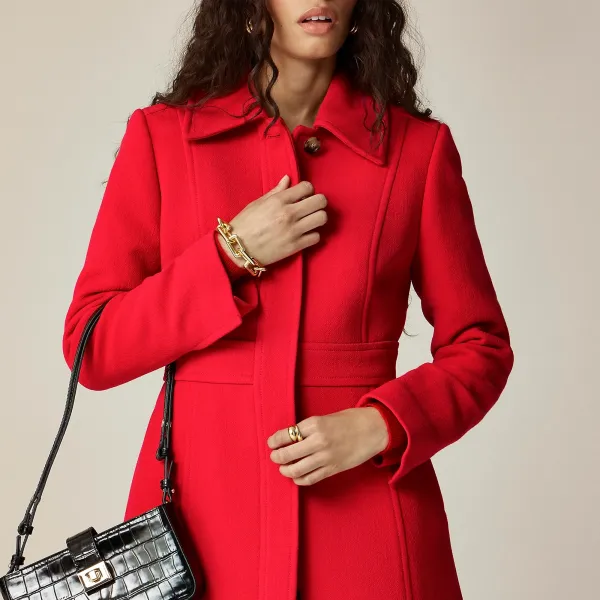 Topcoat Double-Cloth Wool Blend