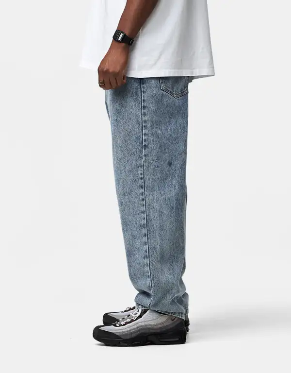 Everyday Stone Washed Baggy Denim Jeans