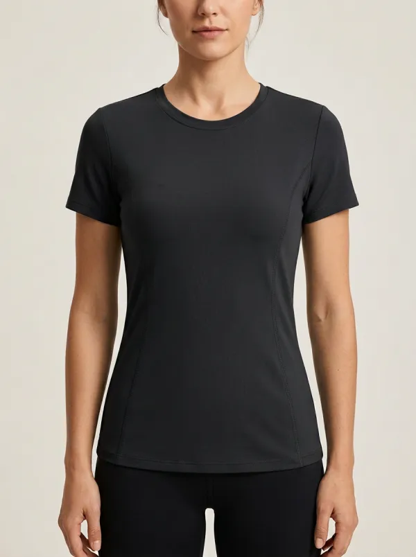 Women's Paneled Contour Crewneck T-Shirt