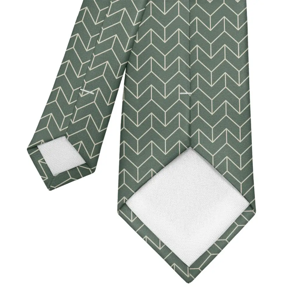 Modern Geometric Texture Necktie