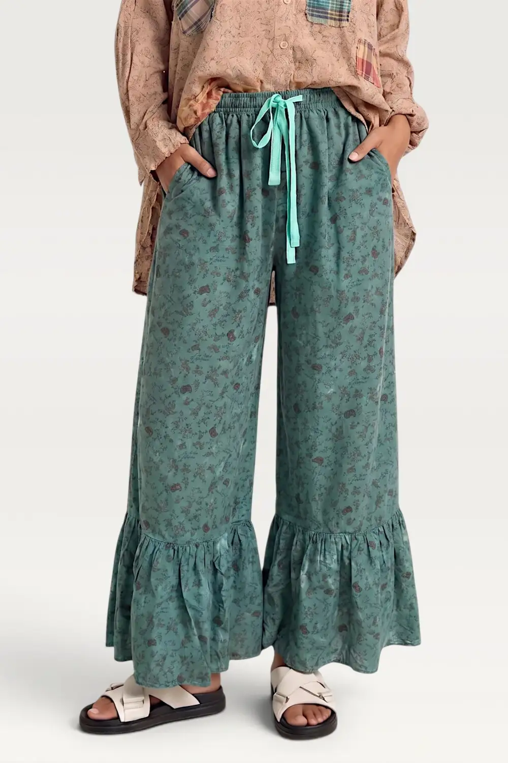Women's Minimalist Wide Leg Trousers