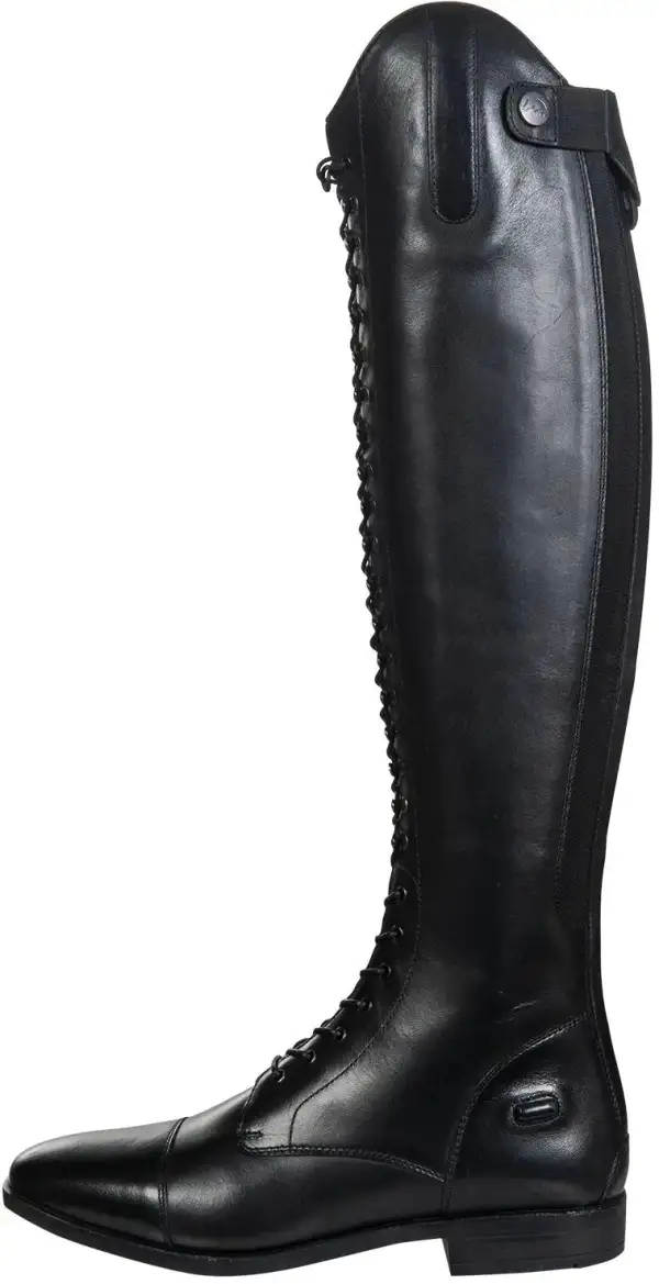 Easy-Wear Leather Tall Riding Boots