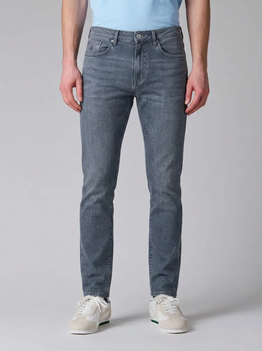 Men's Versatile Comfort Slim Fit Stretch Denim Jeans