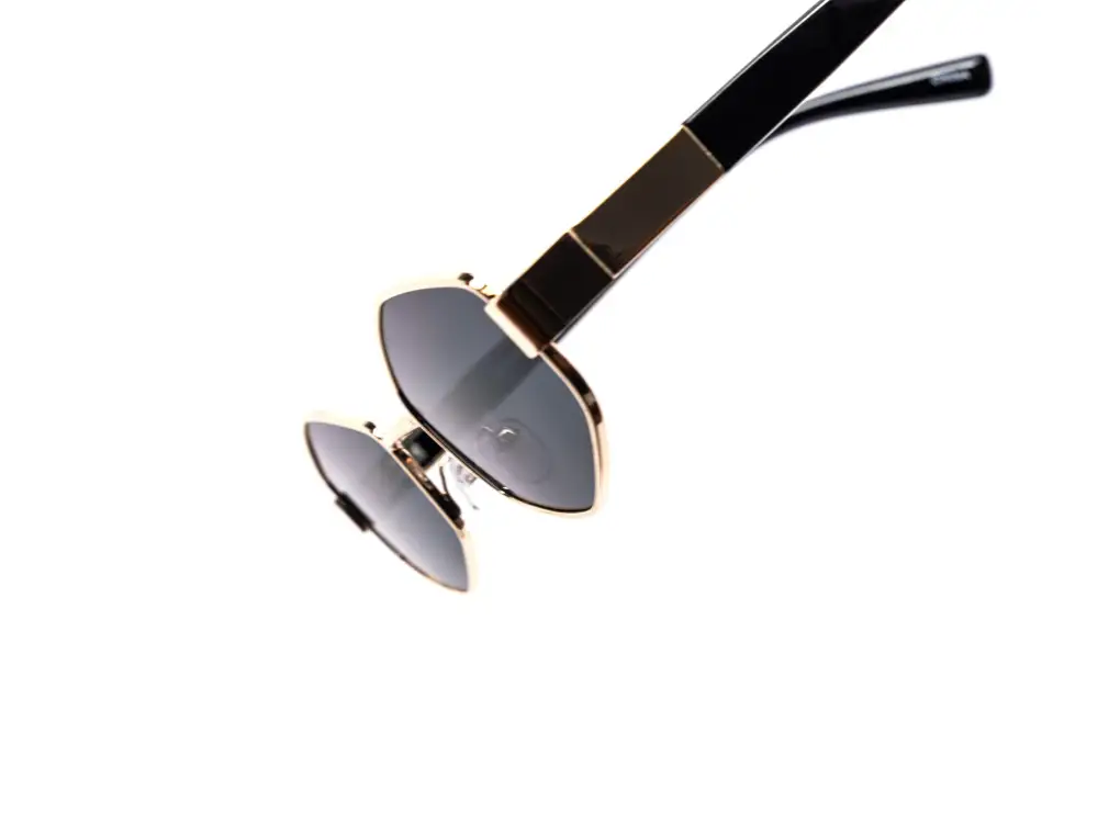 12-Pack Minimalist Metal Hexagon Sunglasses