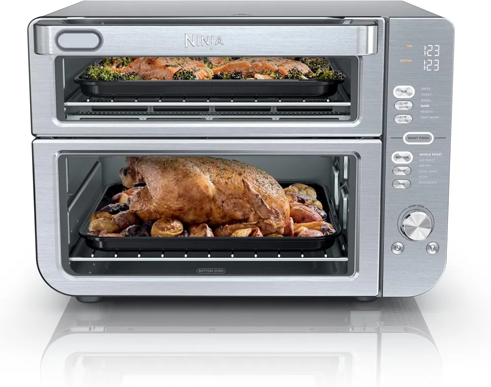 Ninja DCT451 12-in-1 Smart Double Oven with FlexDoor