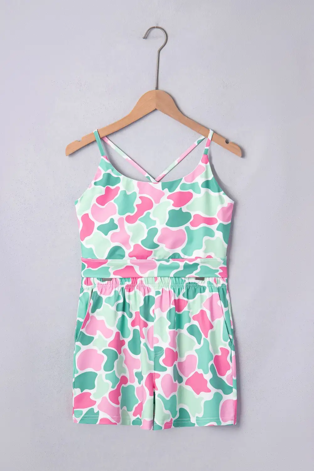 Printed Relaxed Shorts Lounge Set Ease