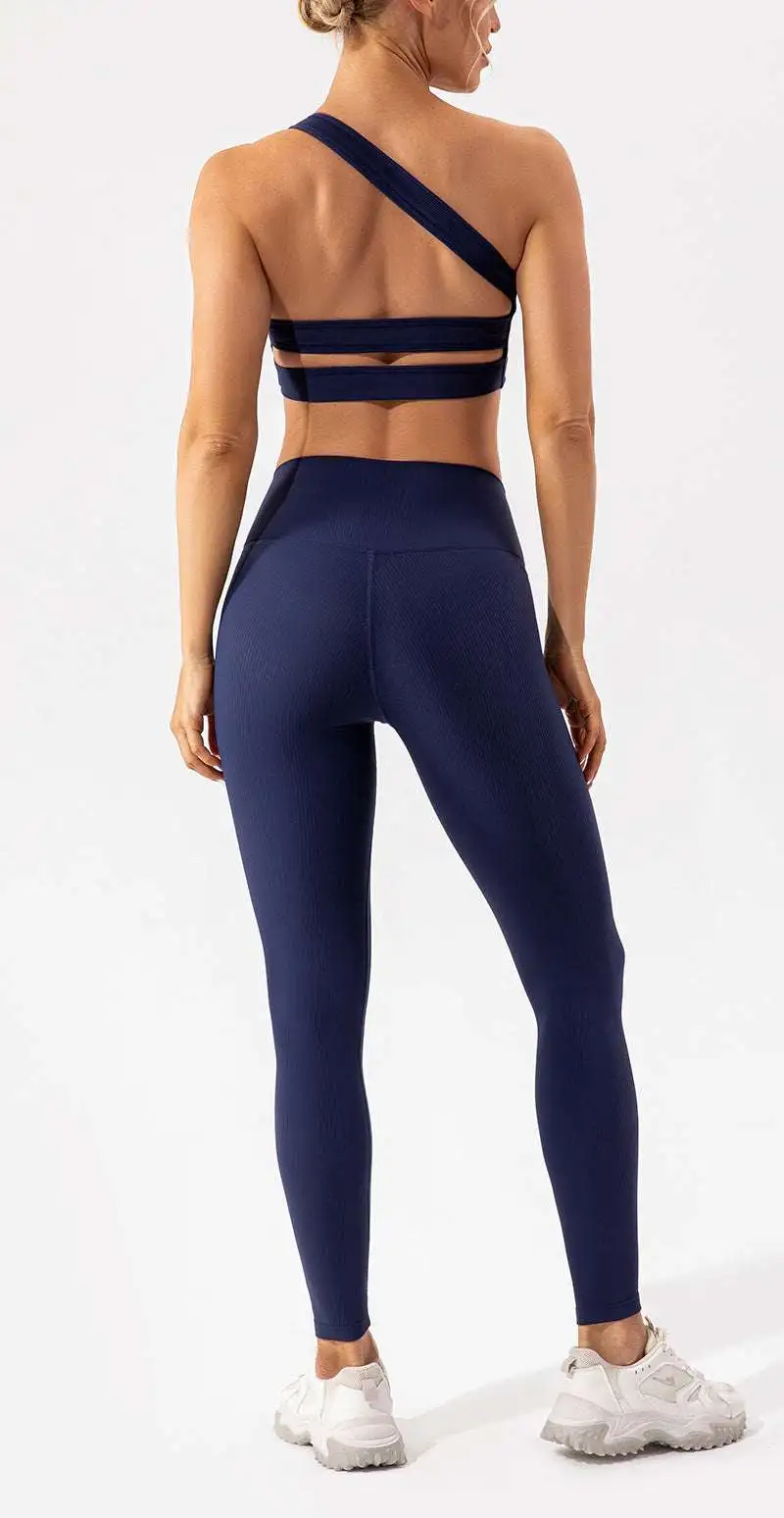 Quick-Dry Sleeveless Bra and Leggings Active Set