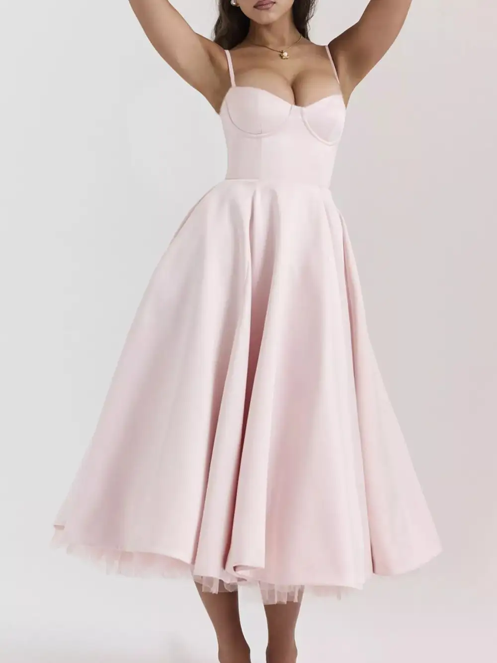 Sweetheart Midi Dress
