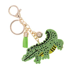 Alligator Charm Keychain
