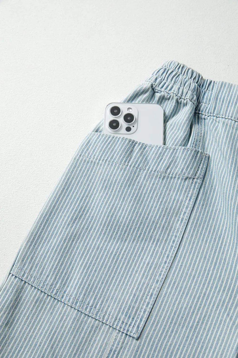 Mid Rise Drawstring Denim Jeans