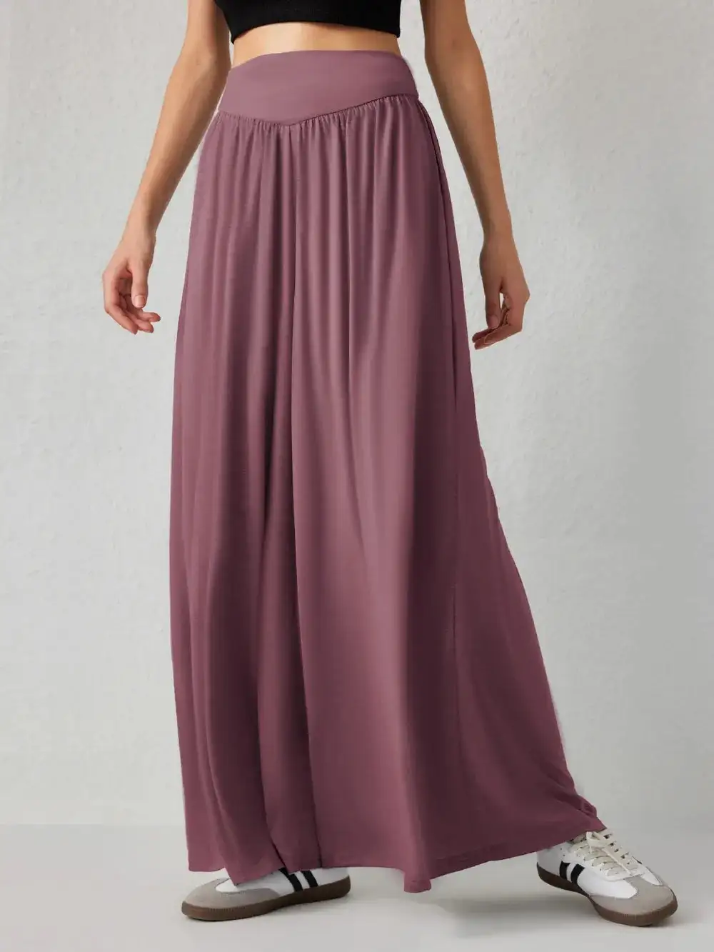 Flowy High Waist Wide Leg Pants