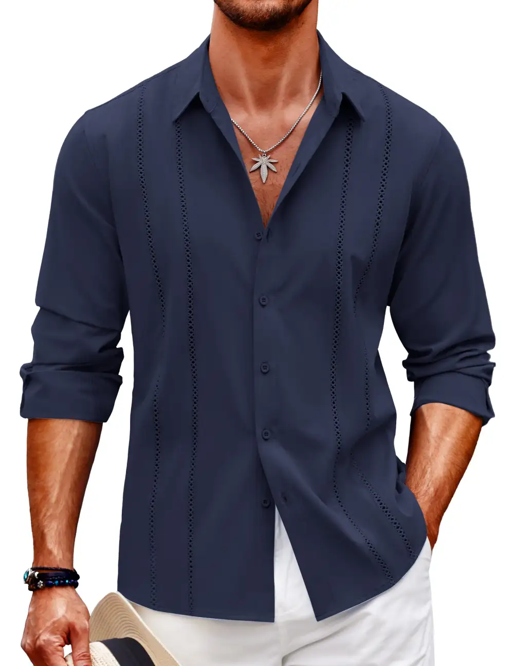 Casual Long Sleeve Button Down Shirt