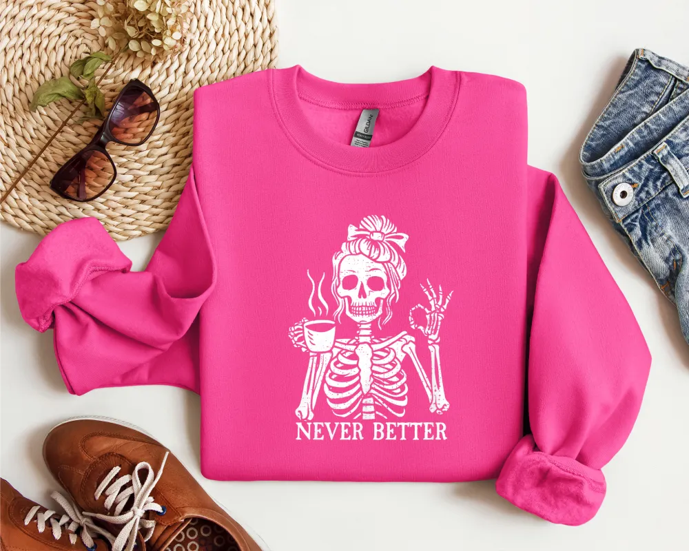 Easy Mood Graphic Crewneck Sweatshirt