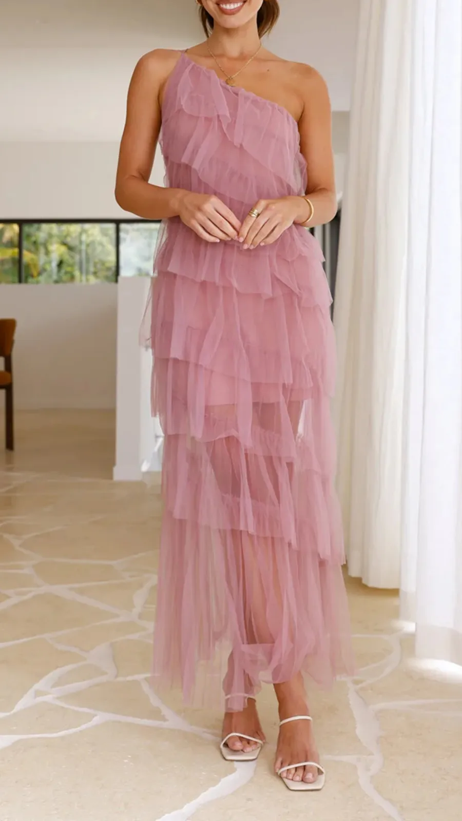 Partially Lined Dress