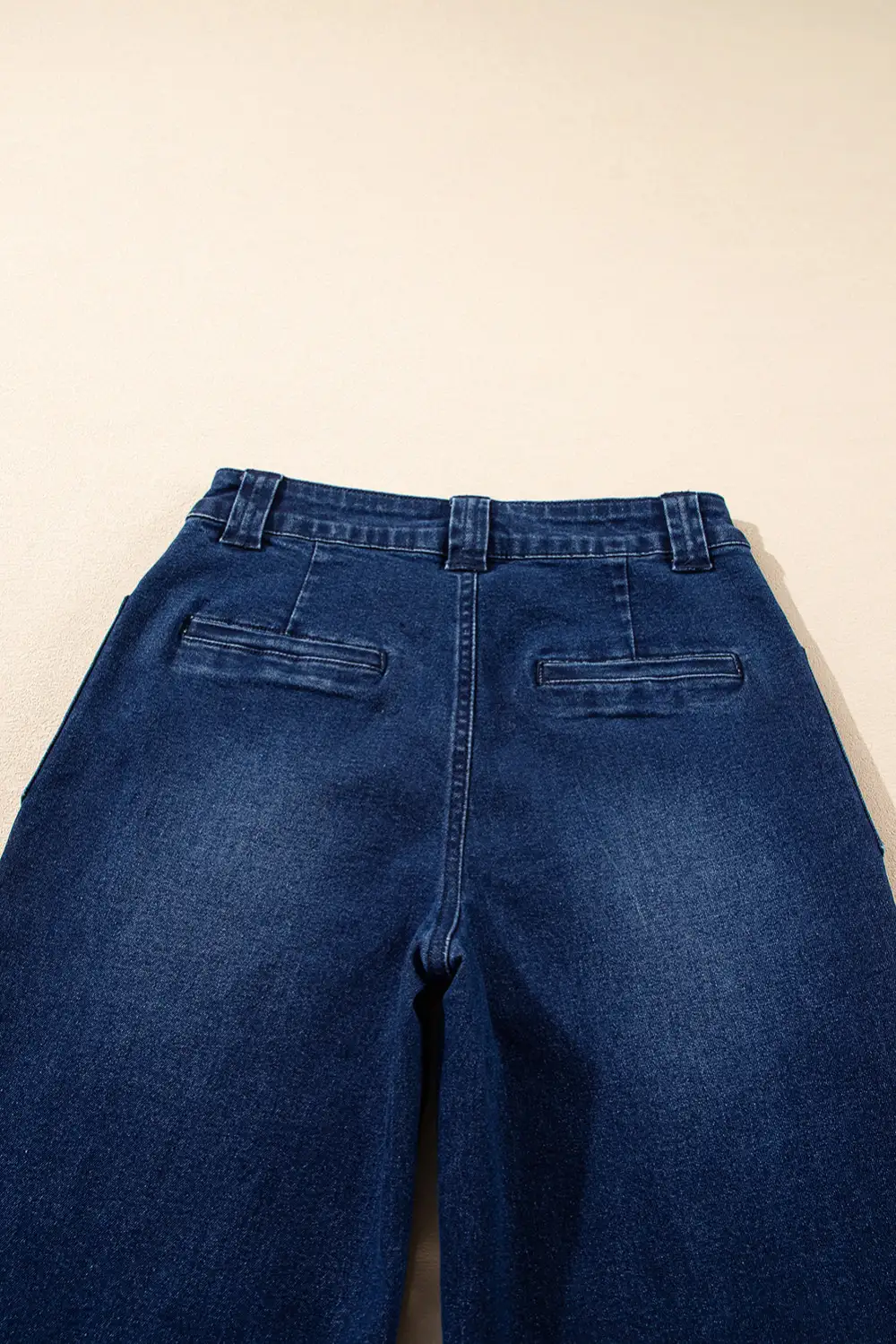 Straight Leg Dirty Daily Fashion Mid-rise Jeans