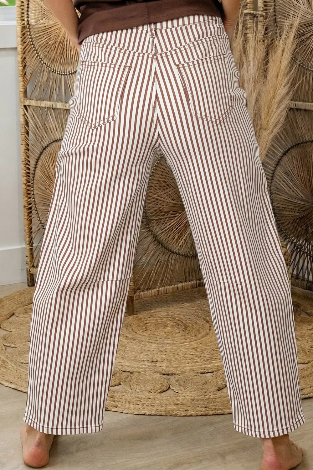 Barrel Leg Denim Jeans