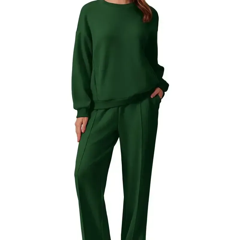 🔥Last Day 89% OFF🔥2-Piece Sweatshirt & Pants Set – Comfy Travel or Home Outfit