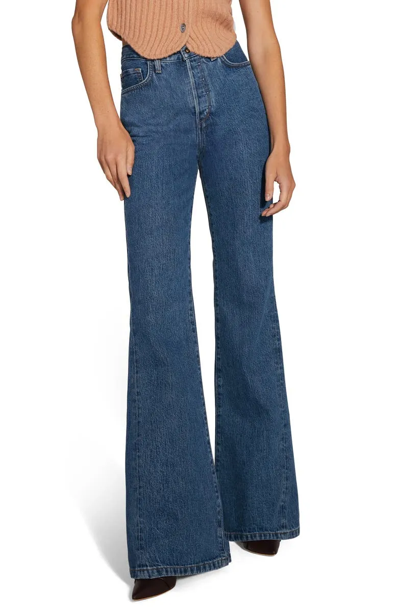 The Super High Waist Flare Jeans