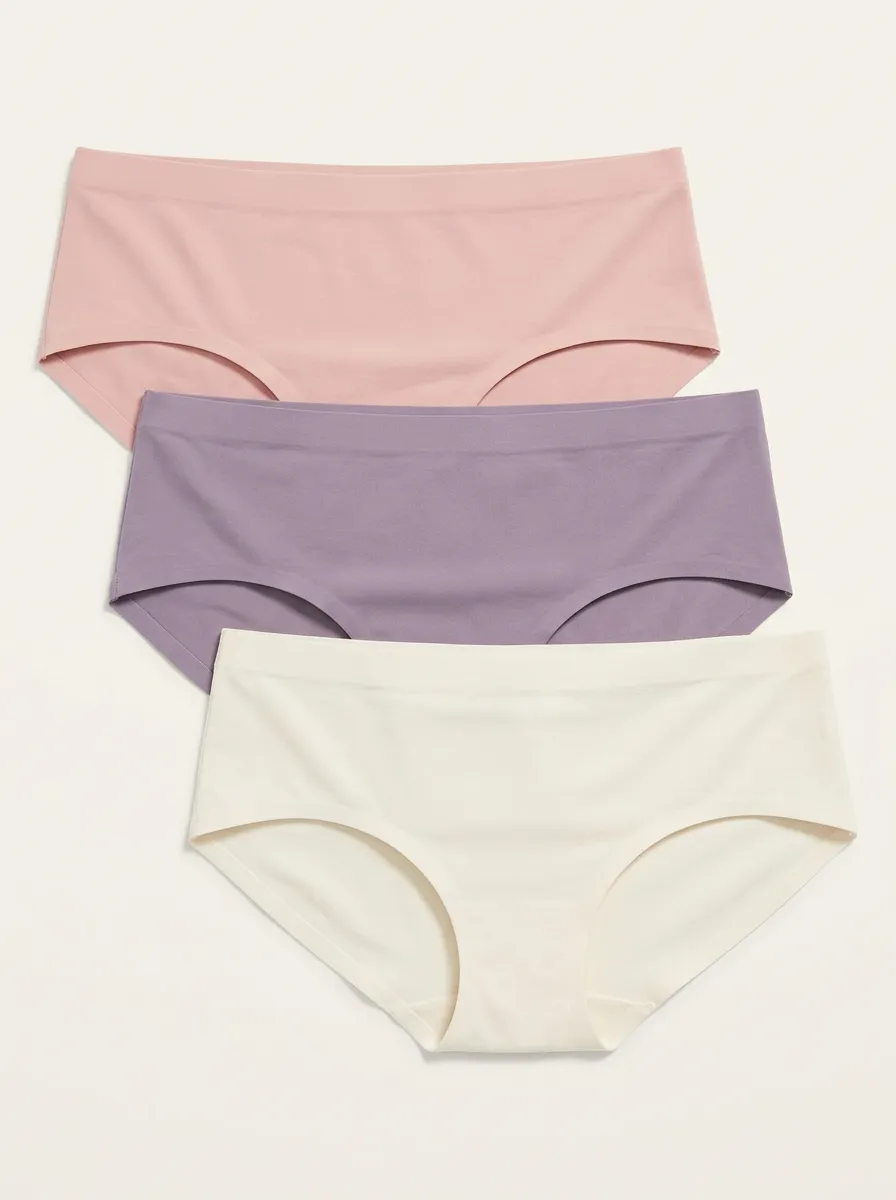 Seamless-Look Hipster Panty Set