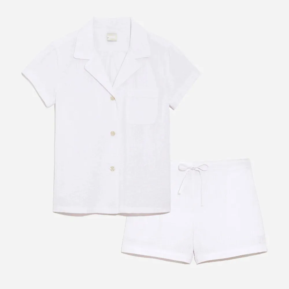Seersucker Cotton Short PJ Set