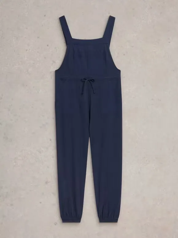 Casual Style Jersey Dungaree