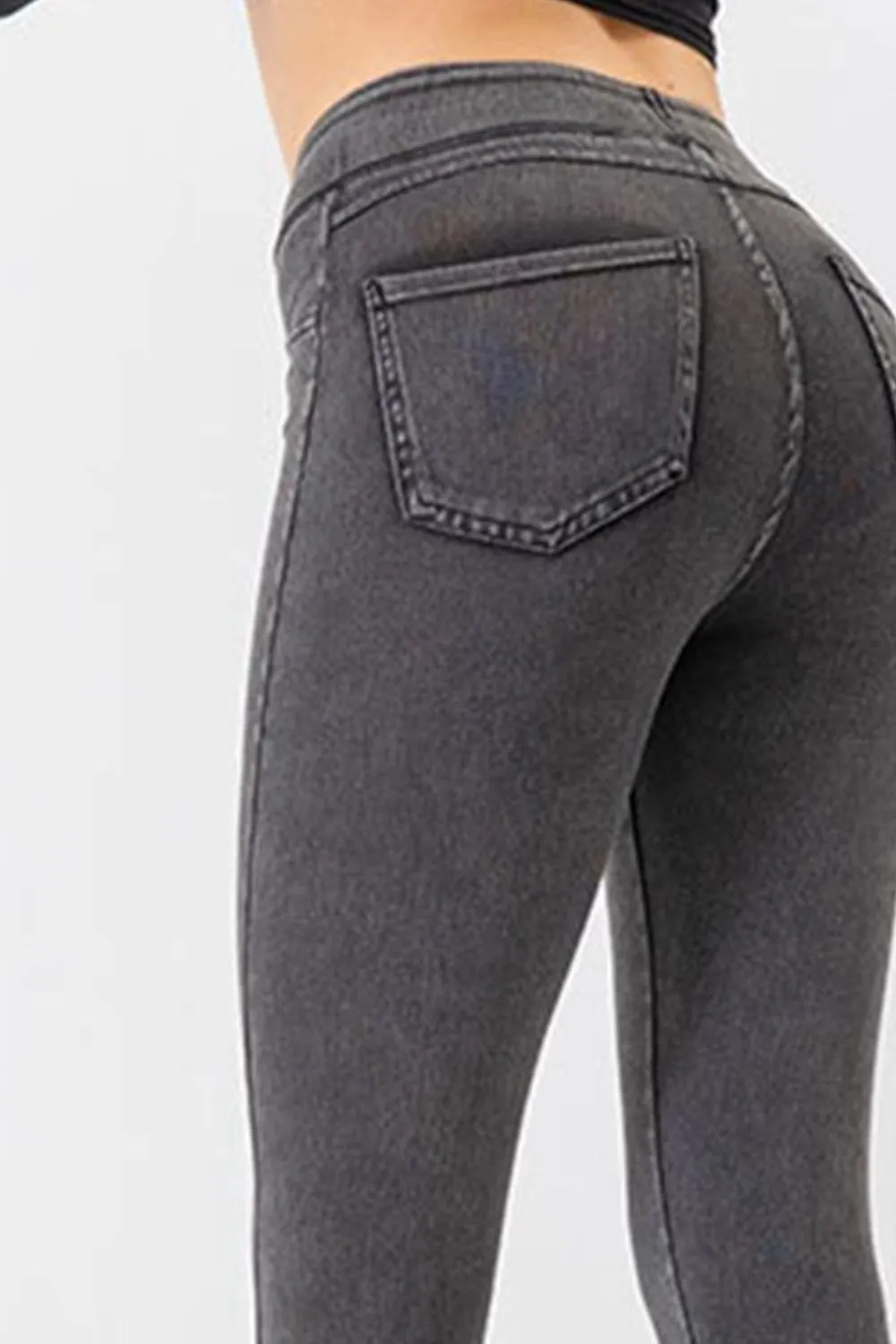 Everyday High Waist Skinny Denim Jeans