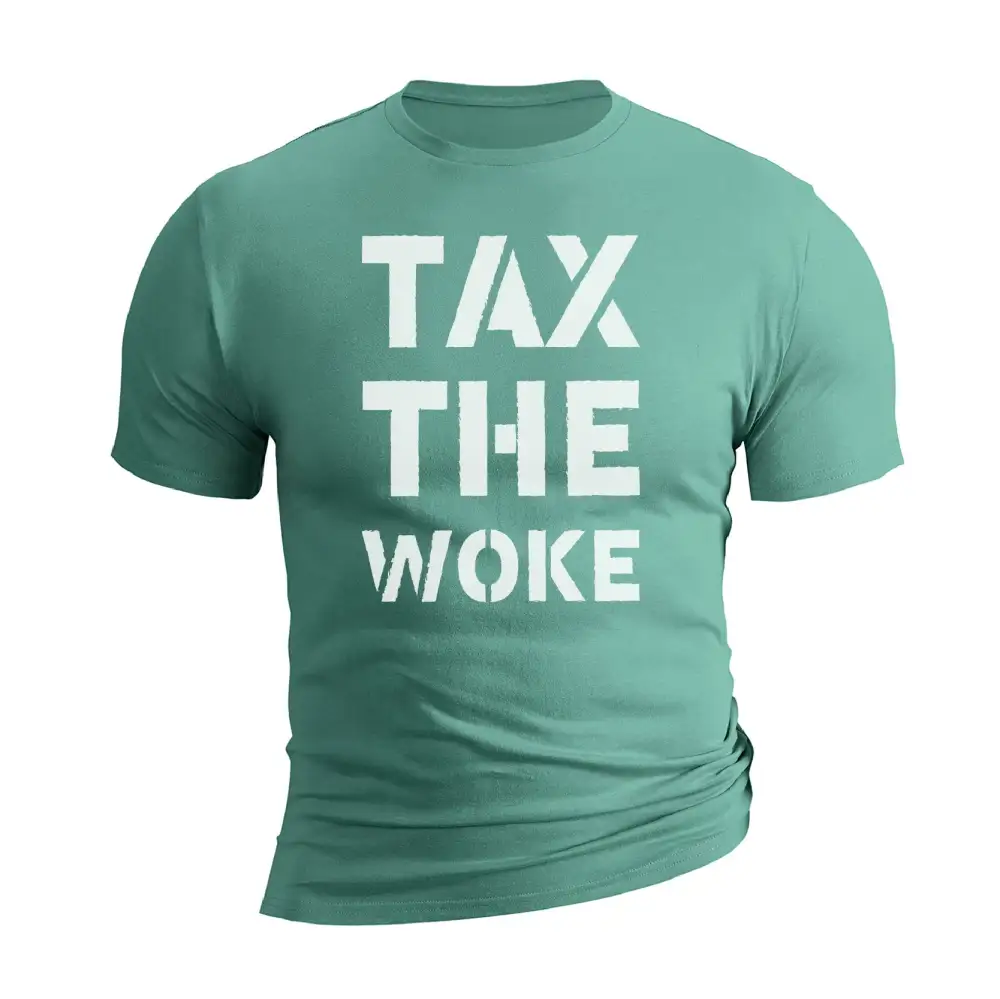 TAX THE WOKE GRAPHIC TEE
