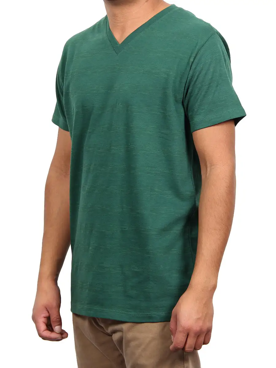 Everyday Striped Jersey Men's Button Down T-Shirt