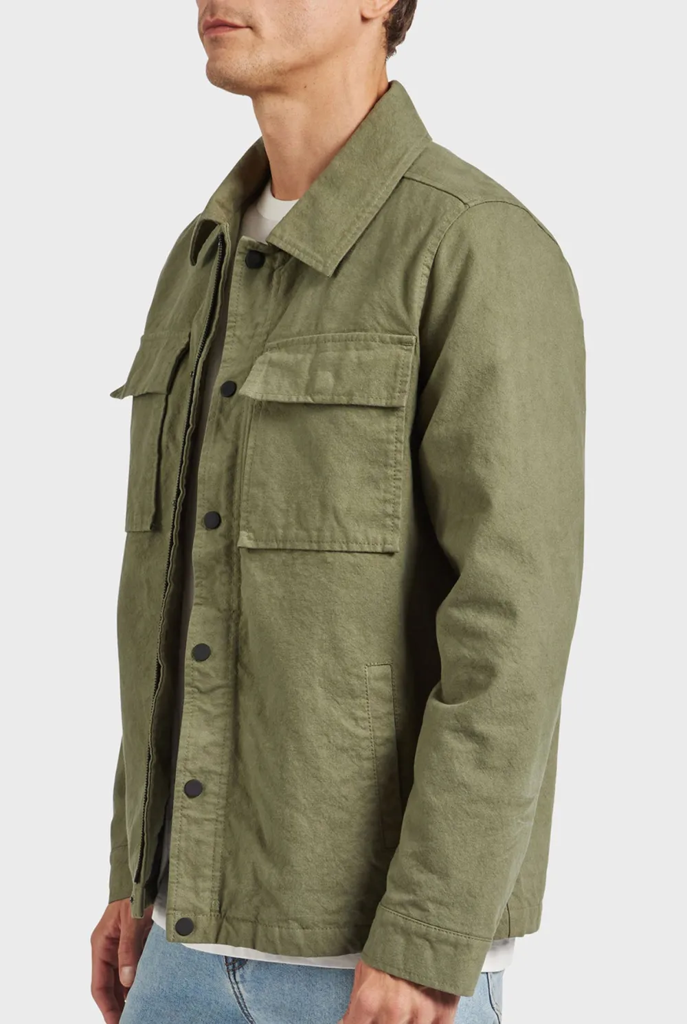 Evergreen Corduroy Shirt Jacket