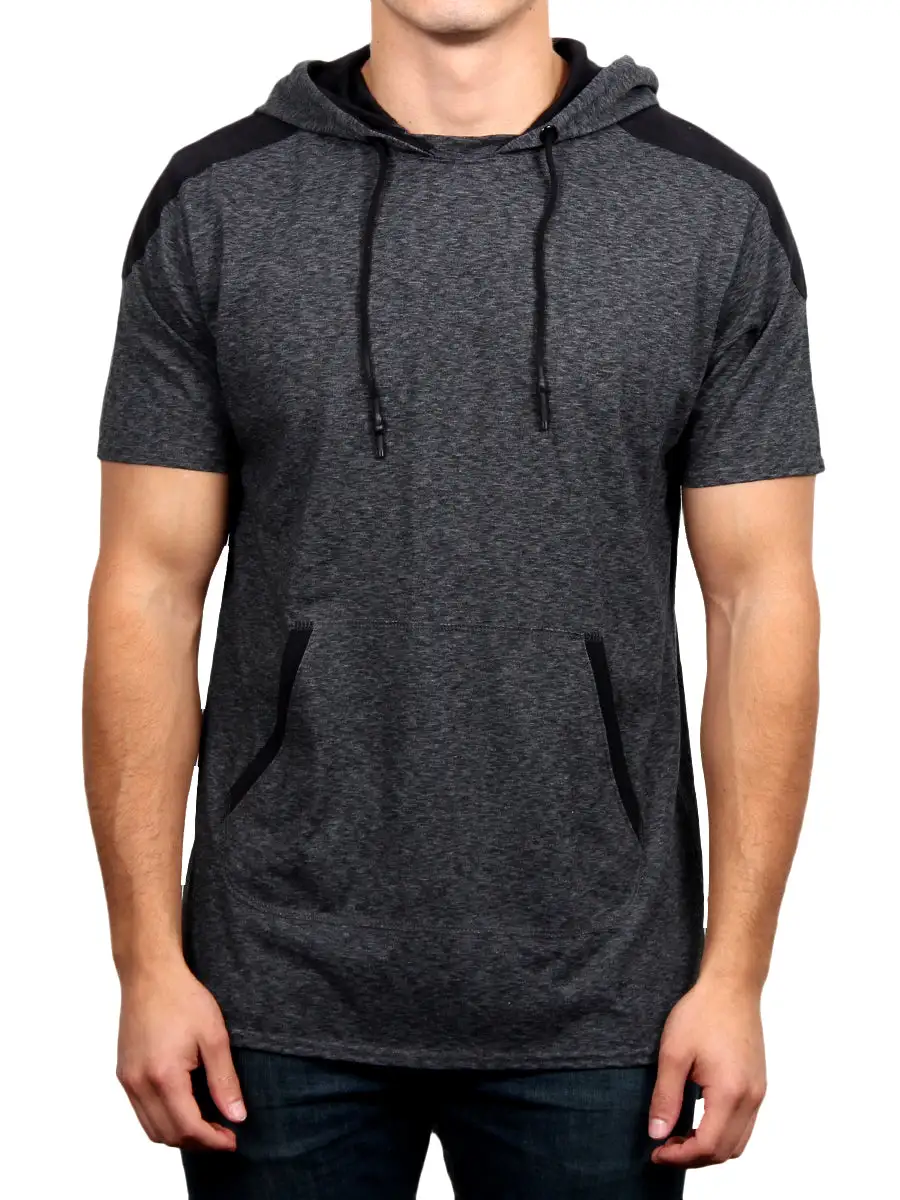 Hi-Lo Raffa Men's Button Down T-Shirt
